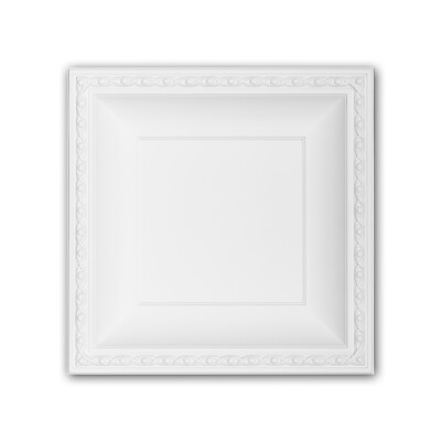  PROFHOME 157004 Deckenplatte Deckenelement Wandpaneel Stuckdekor