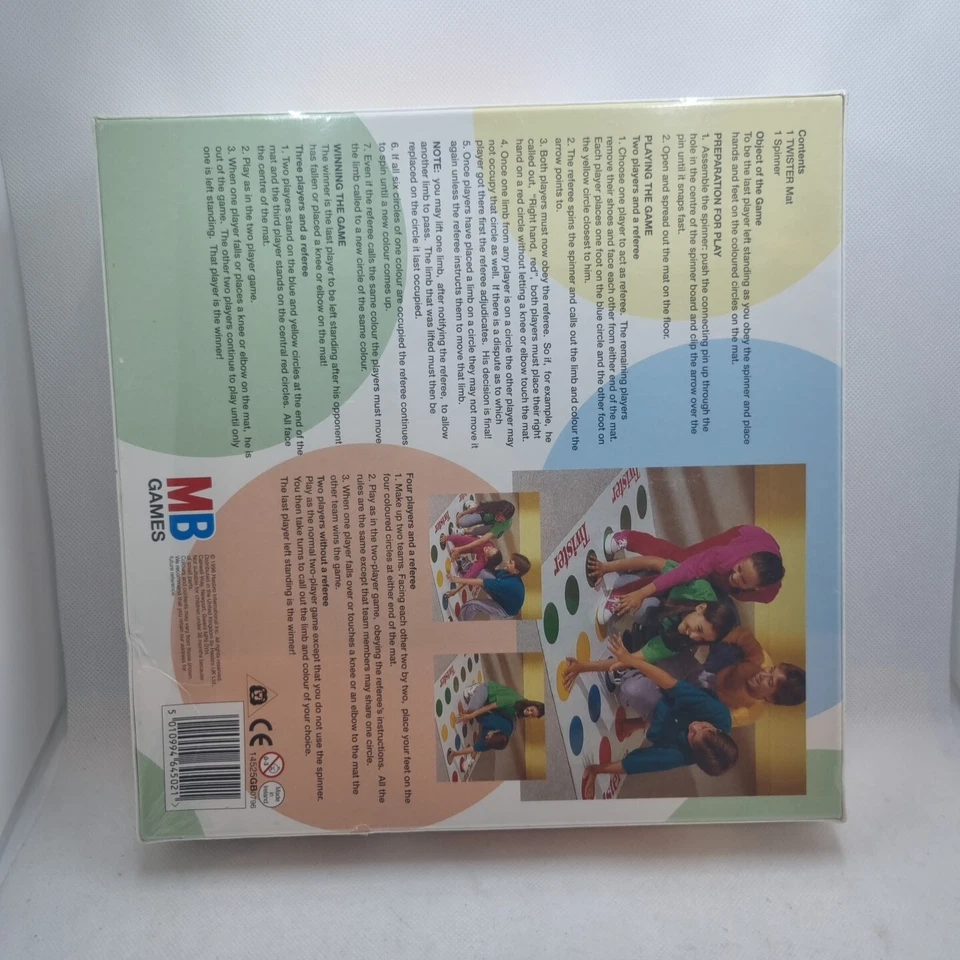 Twister by MB Games Vintage 1996 'The Game That Ties You Up In Knots' NEW! - Image 2 of 4