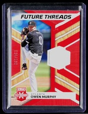 2022 Panini Elite Extra Edition #FT-OM Owen Murphy Future Threads Orange #/199