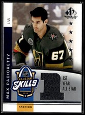 2020-21 SP Game Used NHL All-Star Skills Fabrics 1st Year Max Pacioretty #AS1-MP