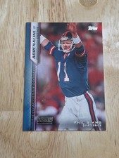 2015 Topps Field Access PHIL SIMMS Adrenaline Rush Blue /99 #ARA-PS Giants