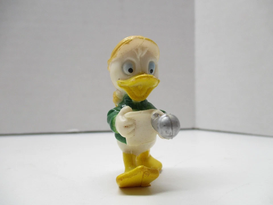 复古 Louie Duck 1991 Kelloggs 迪士尼 PVC 公仔鸭故事 2 英寸野营迷你 — 第 2/4 张图片