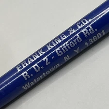 VTG Ballpoint Pen FRANK KING & CO. Watertown NY Scentry Products O.P.W. Nozzles