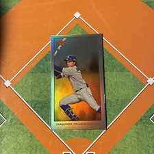 2024 Topps NPB 206 Yuki Okabayashi Mini Silver /99 Parallel SP Insert Variation