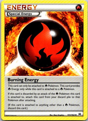Burning Energy Uncommon XY - BREAKthrough 151/162 LP