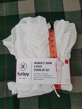 HURLEY WOMEN'S SWIM COVER UP SET SIZE M NEW WITH TAG