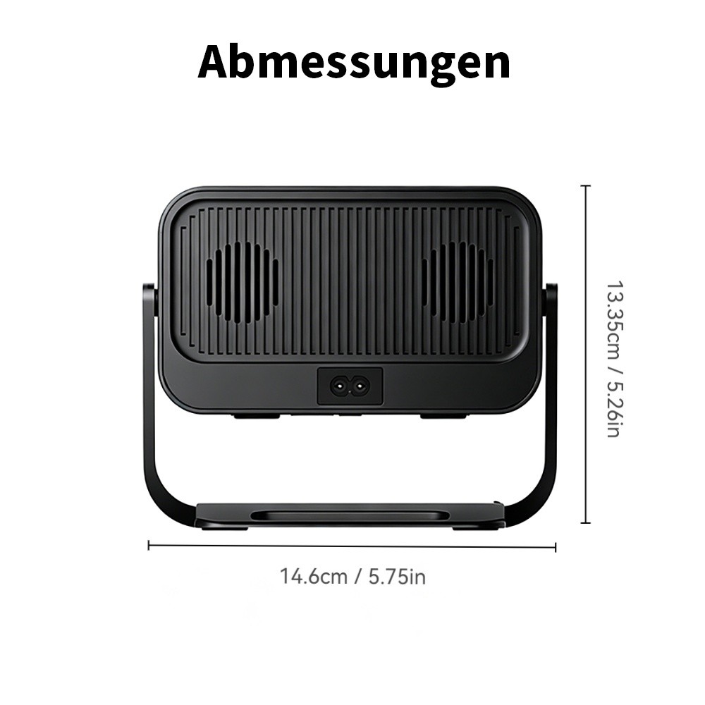 Proiettore Smart 1080P Proiettore Uscita Audio WiFi Android Smart TV HDMI USB foto 4