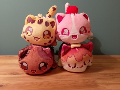 Aphmau Desserts 4er Set Plüschtiere Wurf 4 Konvolut Retired