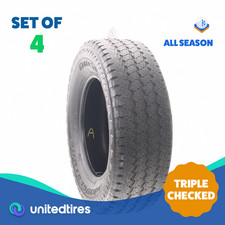 Set Of 4 Used Lt 27570r18 Bridgestone Dueler At Rh-s 125122r - 5.5-732 Set Of 4 Used Lt 27570r18 Bridgestone Dueler At Rh-s 125122r - 5.5-732