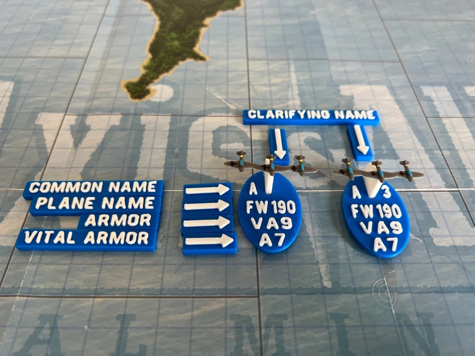 Lote Axis & Allies War at Sea Essex Enterprise - 9 modelos - 9 bases - 3 cartas Foto 3 de 4