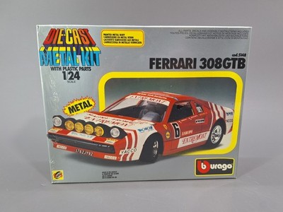 Burago Ferrari 308 GTB Die Cast Metal Kit 5148 Maßstab 1/24 Modellbau neu OVP