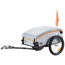 VEVOR Bike Cargo Trailer, 100 lbs Load Capacity, Heavy-Duty Bicycle Wagon Cart,