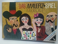 RAVENSBURGER - DAS MALEFIZSPIEL MALEFIZ SPIEL - BARRICADE - ALTE AUSGABE 1960er