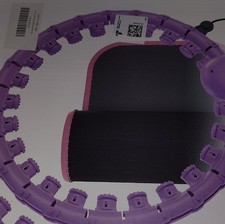 Purple Weighted Fitness Hoop for Abdominal Exercise