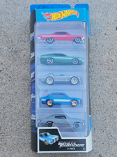 Hot Wheels Fast  Furious 5-Pack 1:64 Diecast Set Unopened Impala Gran Torino