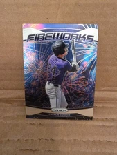2025 Panini Prizm Charlie Condon Fireworks Rockies 
