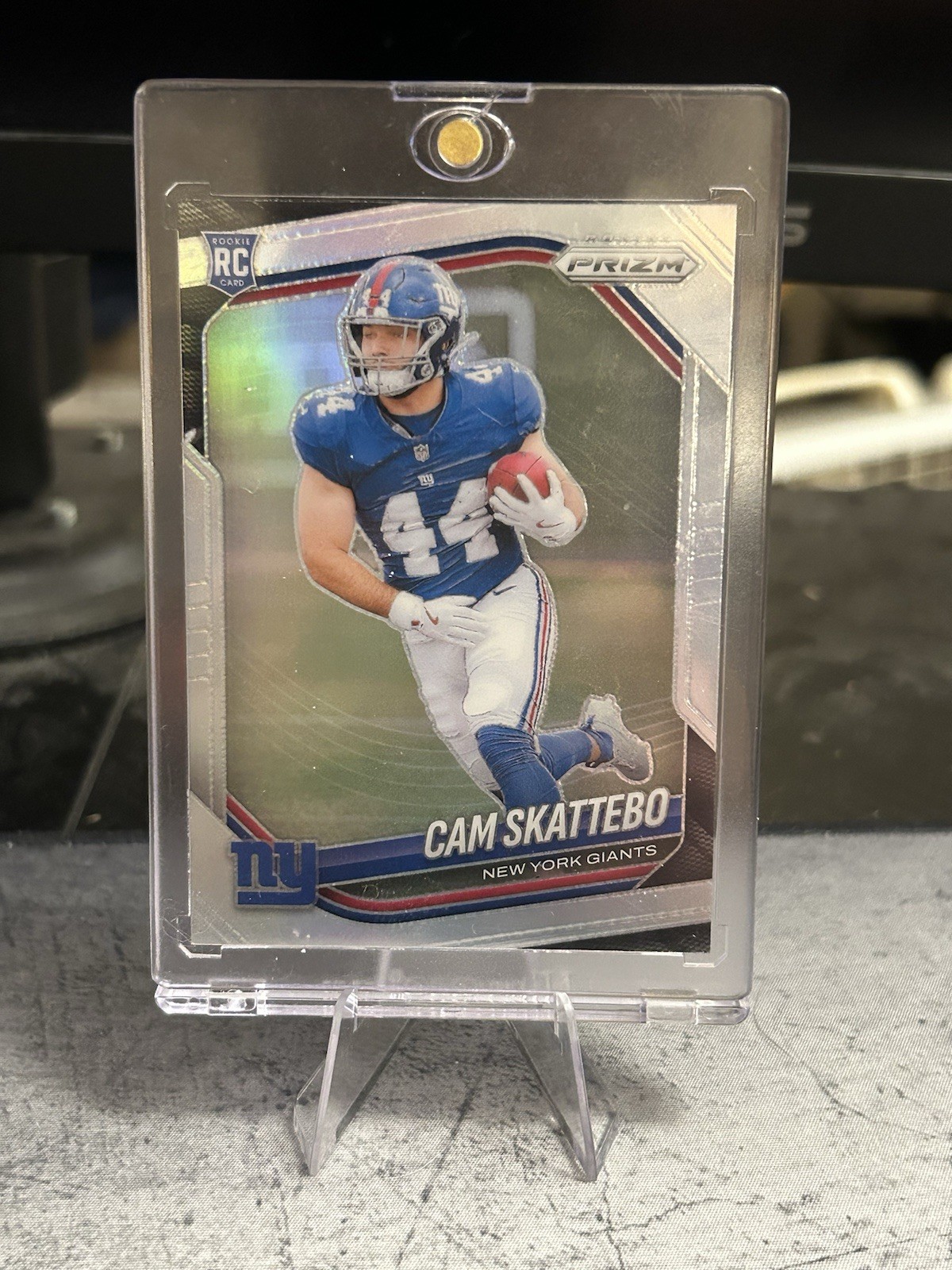2025 Panini Prizm - Rookies Cam Skattebo #363 Silver Prizm (RC)