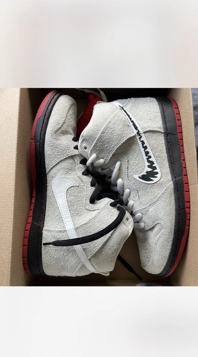 Nike Dunk High Black Sport Red for Sale | Authenticity Guaranteed