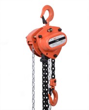 Atlas Lifting And Rigging Ach 2 Ton Chain Hoist 4400 Lbs 30 Ft. Lift