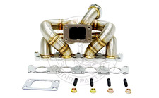 T3 Top Mount Turbo Manifold For Audi Vw 1.8t A4 Jetta Golf Gti 99-04 3mm 48mm Od