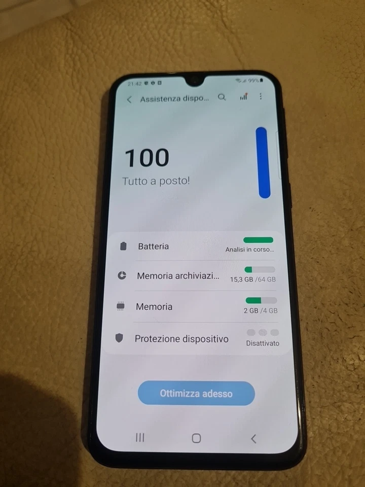 Samsung Galaxy A40 - 64GB - Blu (Senza operatore) (Dual SIM) - Immagine 4 di 4