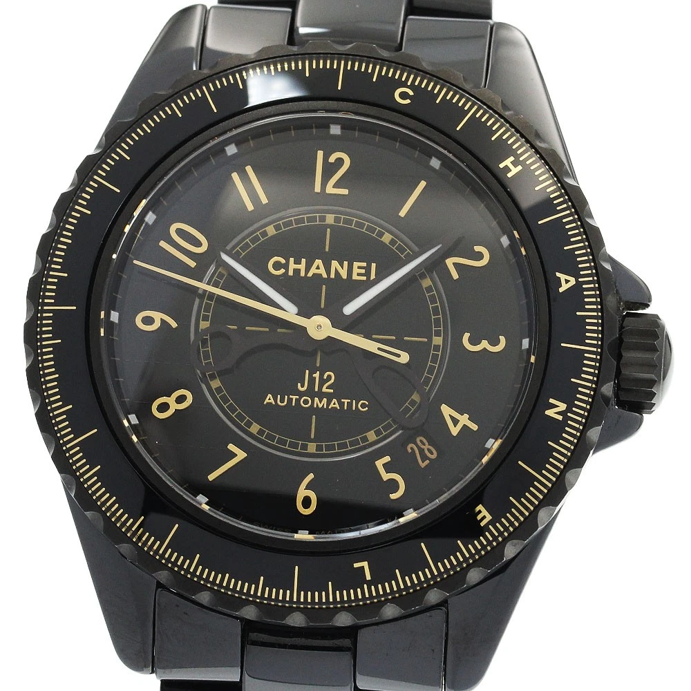 CHANEL J12 Couture 38MM H9762 Black ceramic Automatic Men's