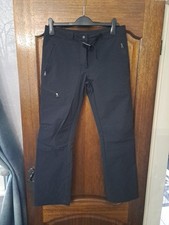 RAB Vector Pants Trousers Black Softshell Hiking Women’s Size UK 12 USA XL 