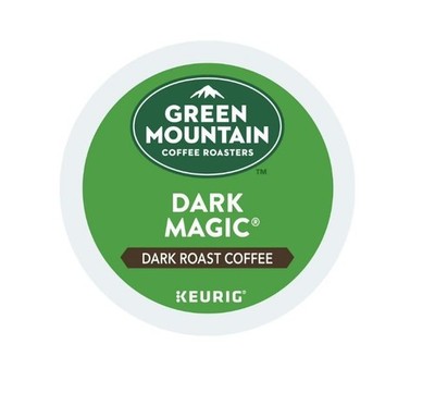Green Mountain Dark Magic Decaf Coffee Pods K-Cup 96 Count Arabica