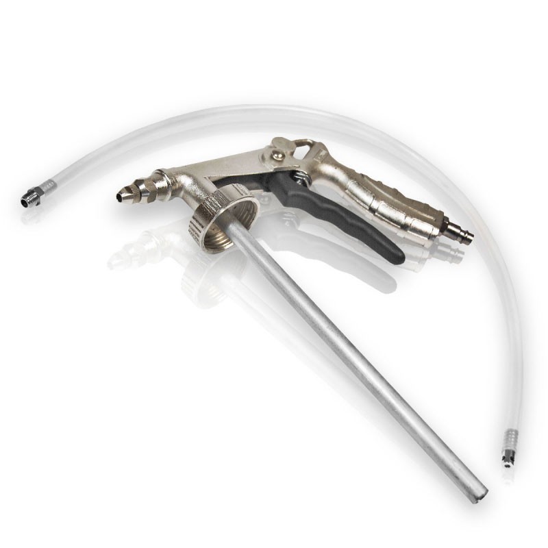 Pistolet anti gravillon en aluminium avec rallonge flexible pour corps creux