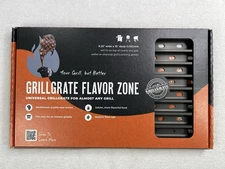 GrillGrate The Flavor Station 15” x 9.25” Grill Grate Rails Pellet Gas Charcoal