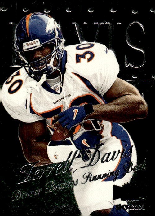 1999 SkyBox Metal Universe #104 Terrell Davis