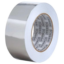 Heat Resistant Silver Duct Tape Aluminium Foil HVAC Grow Room Tape