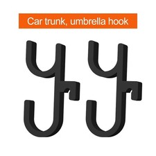 NEW 2PCS Car Trunk Organizer Hooks Use Clips to Mount Umbrella Holder in Boot
