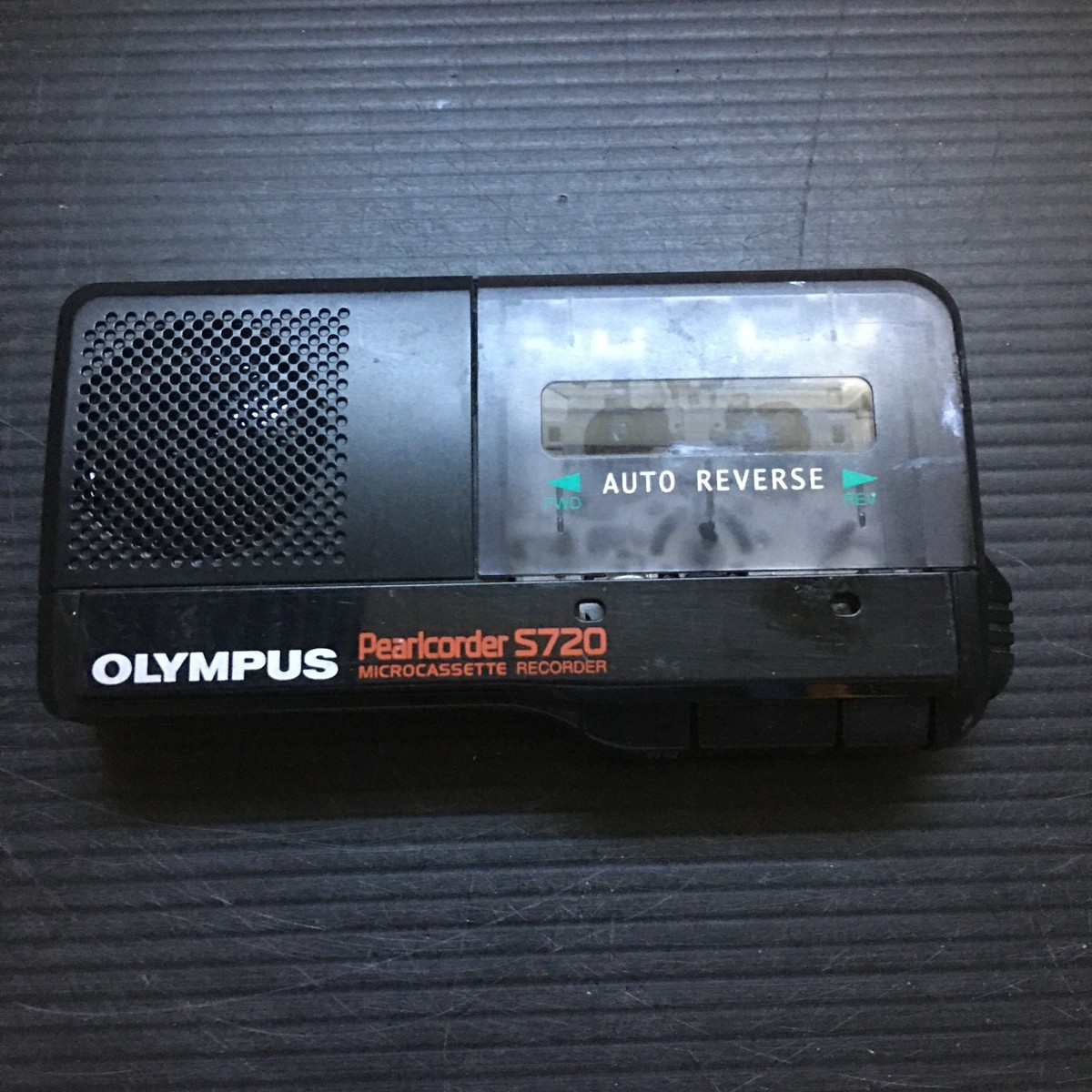 Olympus Pearlcorder S720 Auto Reverse Microcassette Voice Recorder