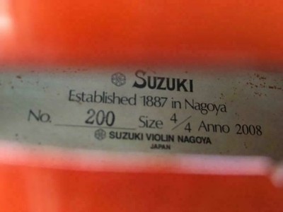 【美品】SUZUKI スズキ バイオリン No.200 4/4 Anno1998 Violin Suzuki No.200 Anno 2008 4/4 Japan Made with Hard Case | eBay