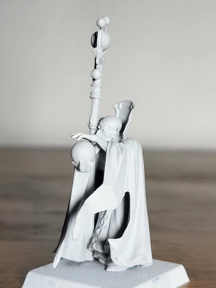 Warhammer - Cities of Sigmar / Empire - Sorcier celeste impérial (sc blanc) - Photo 1/1