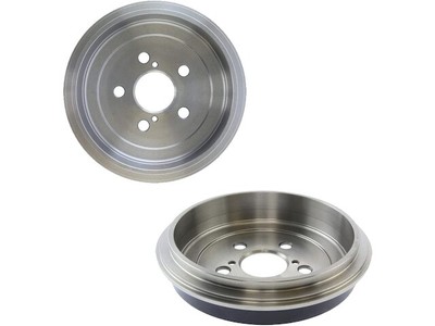Detroit Axle 85DD77D Rear Brake Drum Set Fits 2002-2008 Toyota Corolla