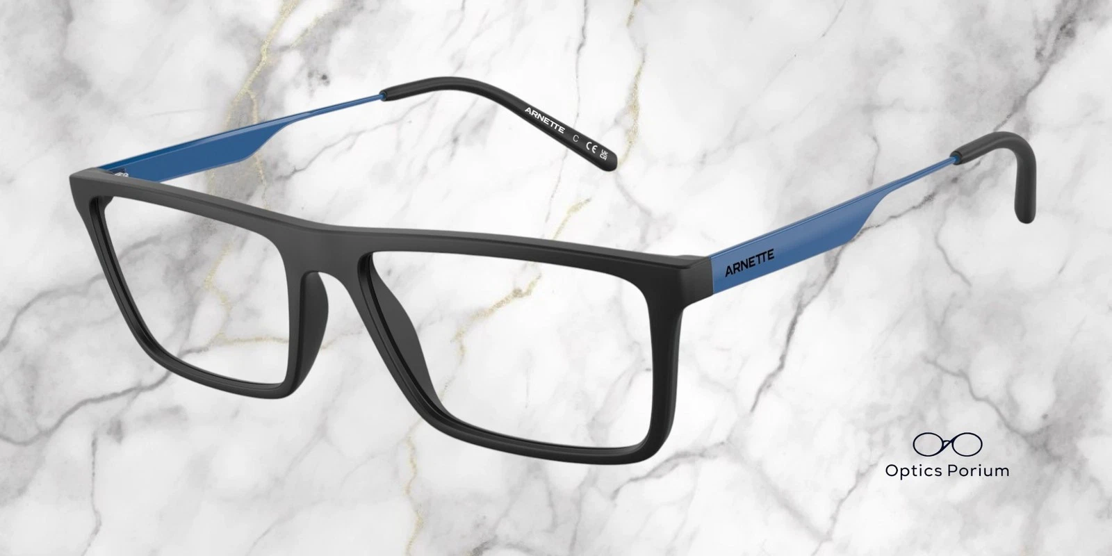 ARNETTE AN7212 2849 Rangiroa Matte Black Demo Lens 54 mm Unisex Eyeglasses