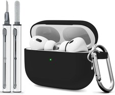 AirPods Pro 2 Case Cover with Cleaner Kit, Soft Silicone Cover for AirPods Pro 2