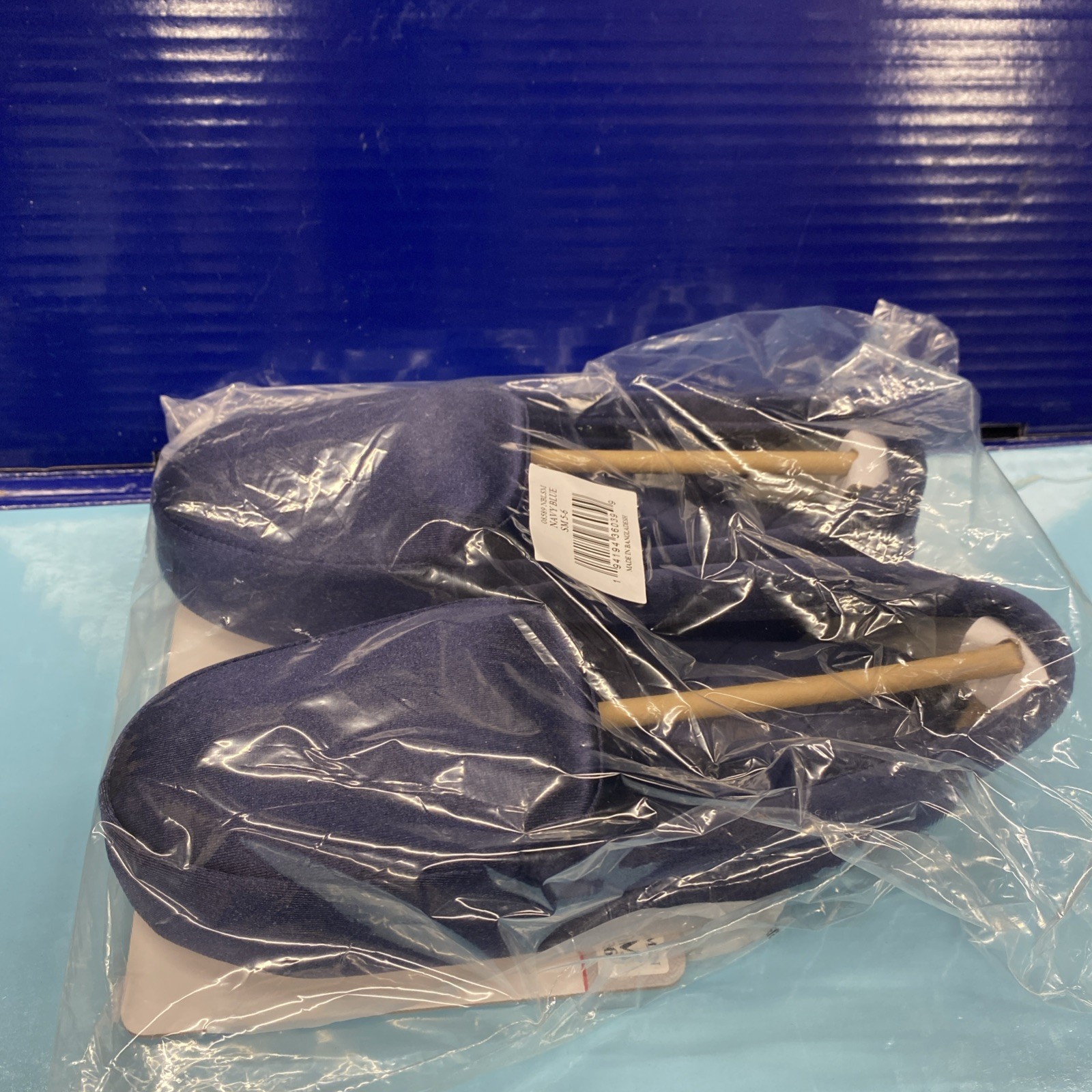 SAOLA isotoner mocassino donna edera spandex velluto con suola scamosciata taglia 5 6