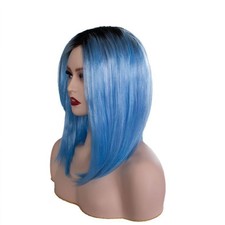 Synthetic Hairpiece Short Straight Wigs Fashion Woman Cover Cosplay