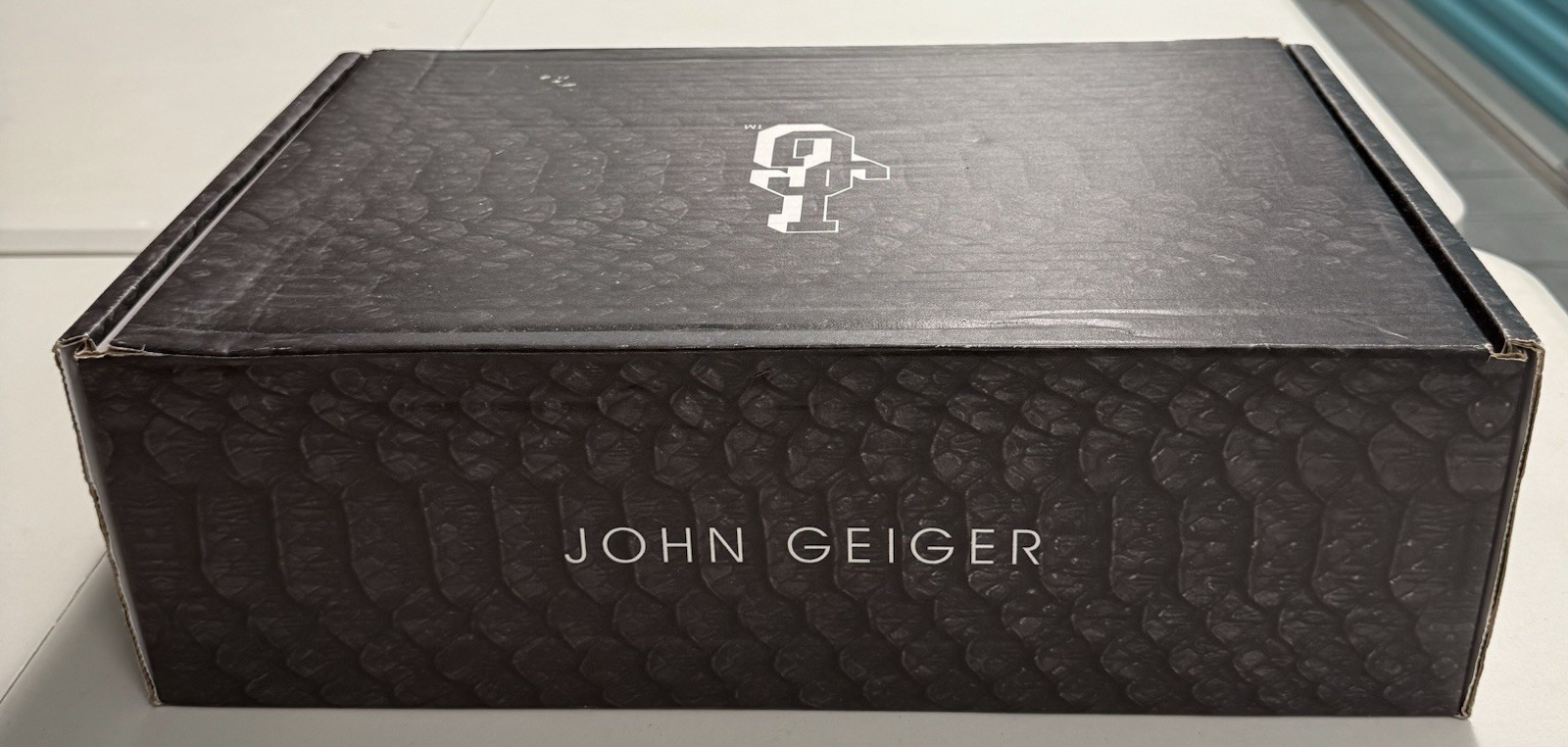 John Geiger Sneaker 003 Black Python Holographic … - image 2