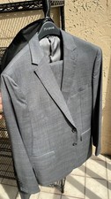 NICE JoS A Bank - Reserve 48L 40x30 GRAY Wool Tailored REDA Mens Suit