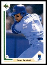 Danny Tartabull 1991 Upper Deck #523 Royals MLB READ FREE SHIPPING AutographDen