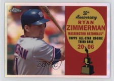 2008 Chrome Topps All-Rookie Team Refractor 144/400 Ryan Zimmerman #ARC20 n1u