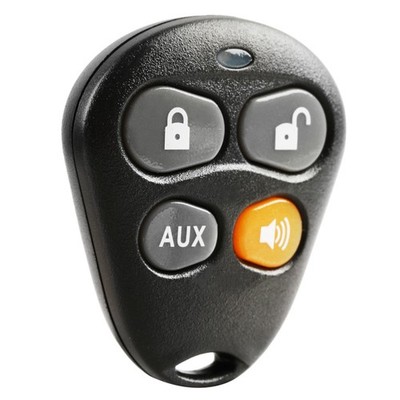 New Replacement Dei Viper 4 Btn Orange Keyless Remote Key Fob For EZSDEI476V