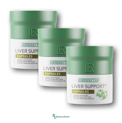   3er-Set LR Liver Support Leber-Unterstützung, 3x je 15g = 90 Kapseln  