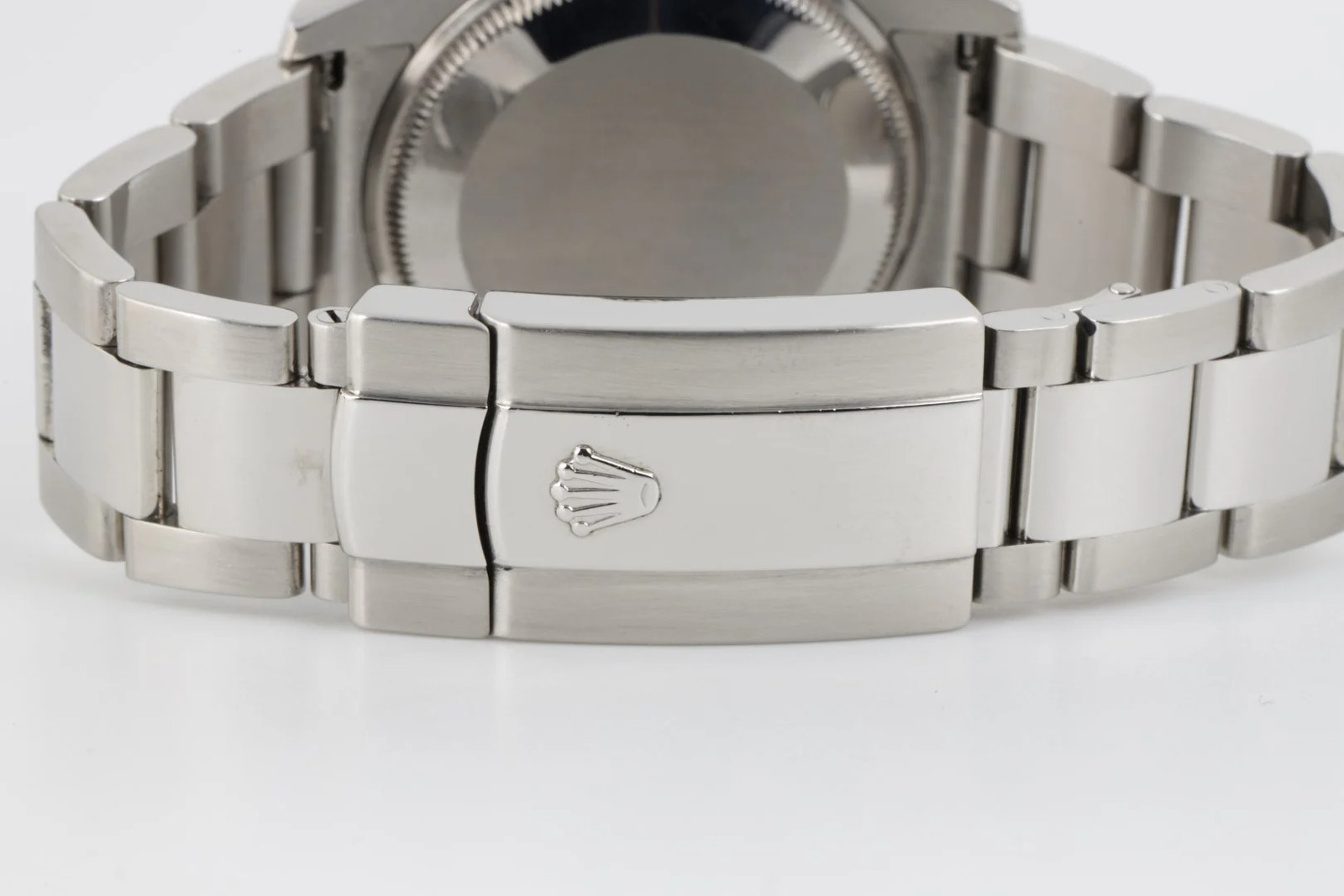 Rolex Oyster Perpetual Date 115200 Stainless Steel "Salmon" Dial 34mm Watch image 5