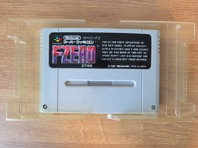 F-zero Super Famicom CIB SFC Nintendo US SELLER US SELLER