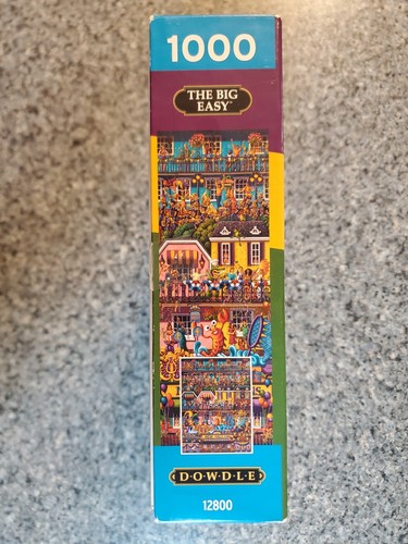 Rarität Dowdle THE BIG EASY 1000 Teile Puzzle New Orleans Karneval KOMPLETT - Bild 5 von 6